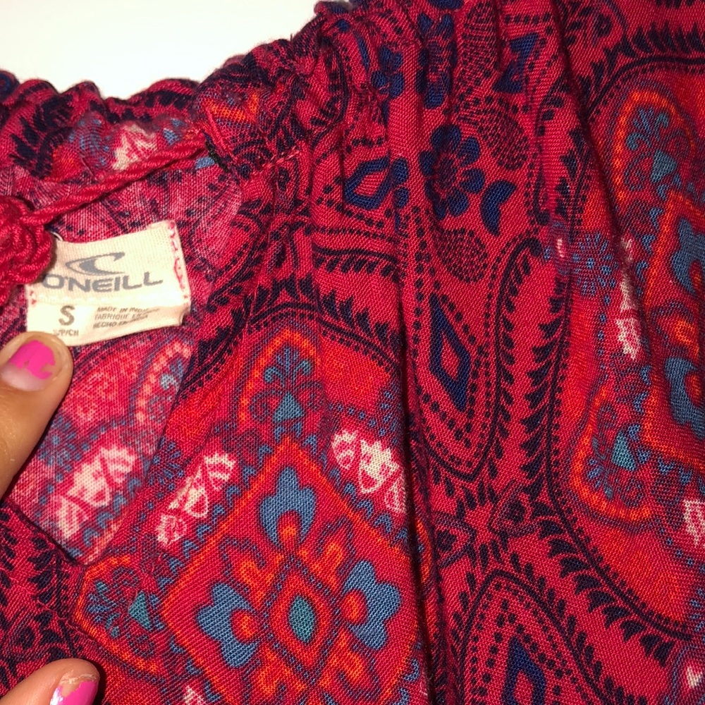 ONEILL Nashville off the shoulder ROMPER - Picture 6 of 7